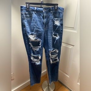 American Eagle ripped jeans